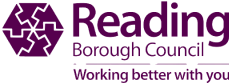 Reading Borough Council logo.